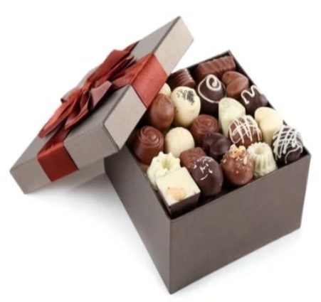 1 Kg Karışık Special El Yapımı Çikolata Kutusu